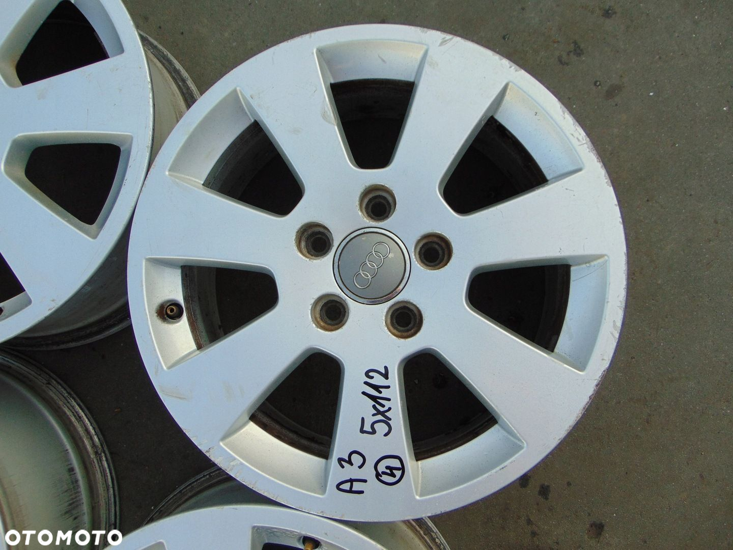 AUDI A3 8P A4 B6 FELGI ALUMINIOWE 16 5x112 6.5J ET50 8P0601025A KPL - 10