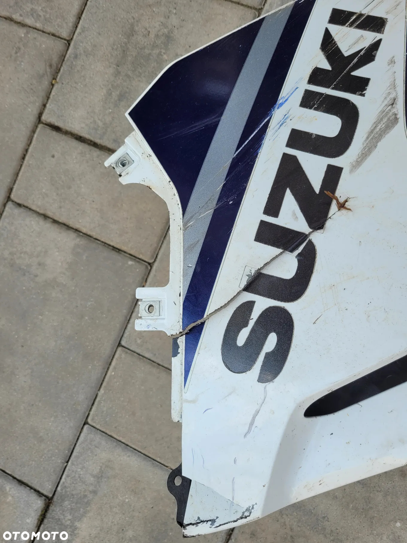 Owiewka, osłona lewa, bok, boczek lewy Suzuki GS 500F 2007r. - 2