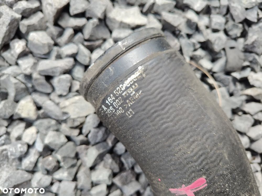 Mercedes ML W164 GL x164 WĄŻ RURA INTERCOOLERA Prawy a1645280382 - 3