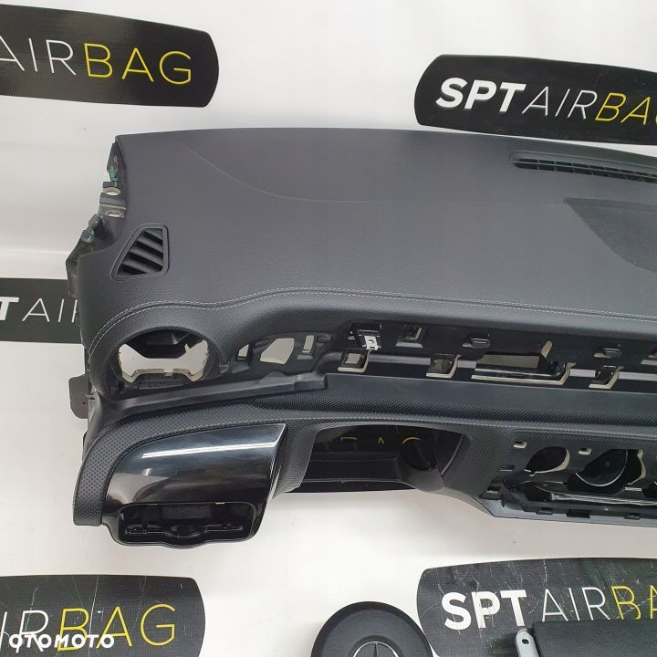 MERCEDES CLA W118 W177 DESKA ROZDZIELCZA KONSOLA KOKPIT PULPIT PODUSZKI AIRBAG AIR BAG PASY KIT SET - 2