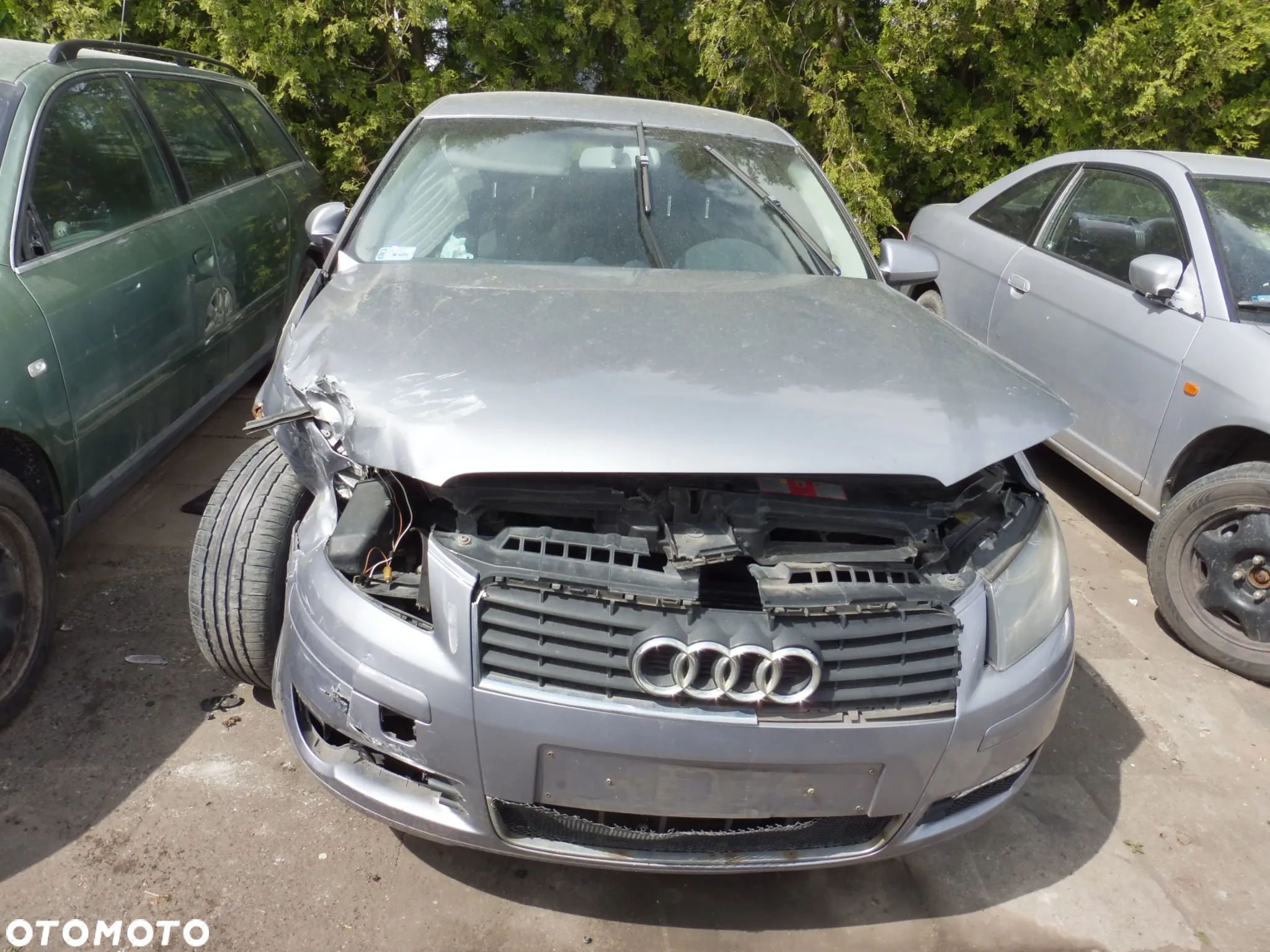 Audi A3 8P 3D 1.6 8V MPI BGU Skrzynia FVH JHT LY7H  Maska Błotnik Drzwi Zderzak - 2