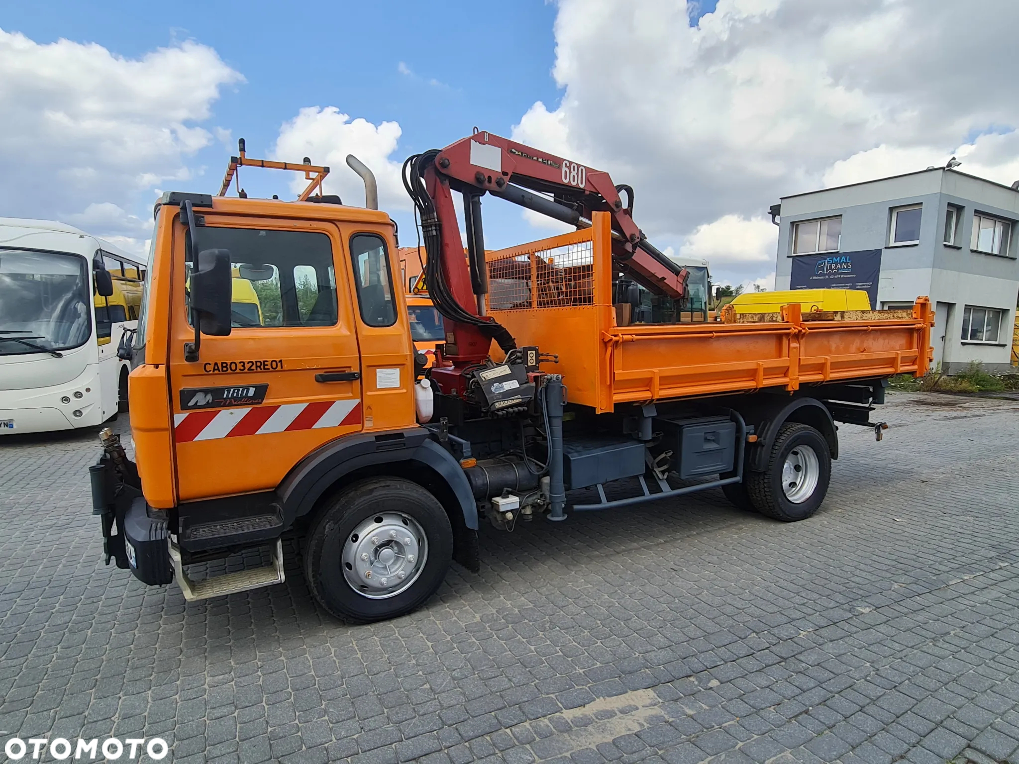 Renault Midliner Wywrotka 3 str HDS Czerpak Specjalny Czołownica - 3