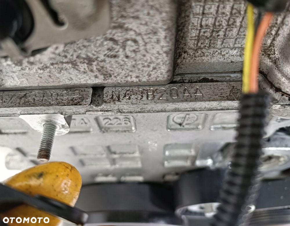 SILNIK KOMPLETNY BMW E90 E91 2.0 N43B20AA - 6