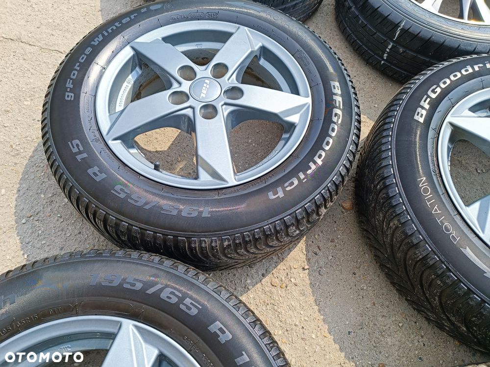 5x112 Felgi Aluminiowe Alufelgi 15 Koła Zimowe Zima VW GOLF 6 5 7 TOURAN CADDY JETTA PASSAT B5 SHARAN AUDI A4 B6 A6 C5 B5 SEAT ALTEA ALHAMBRA LEON II TOLEDO III SKODA OCTAVIA II III 6mm Legnica ALU-RAD 195/65 - 6