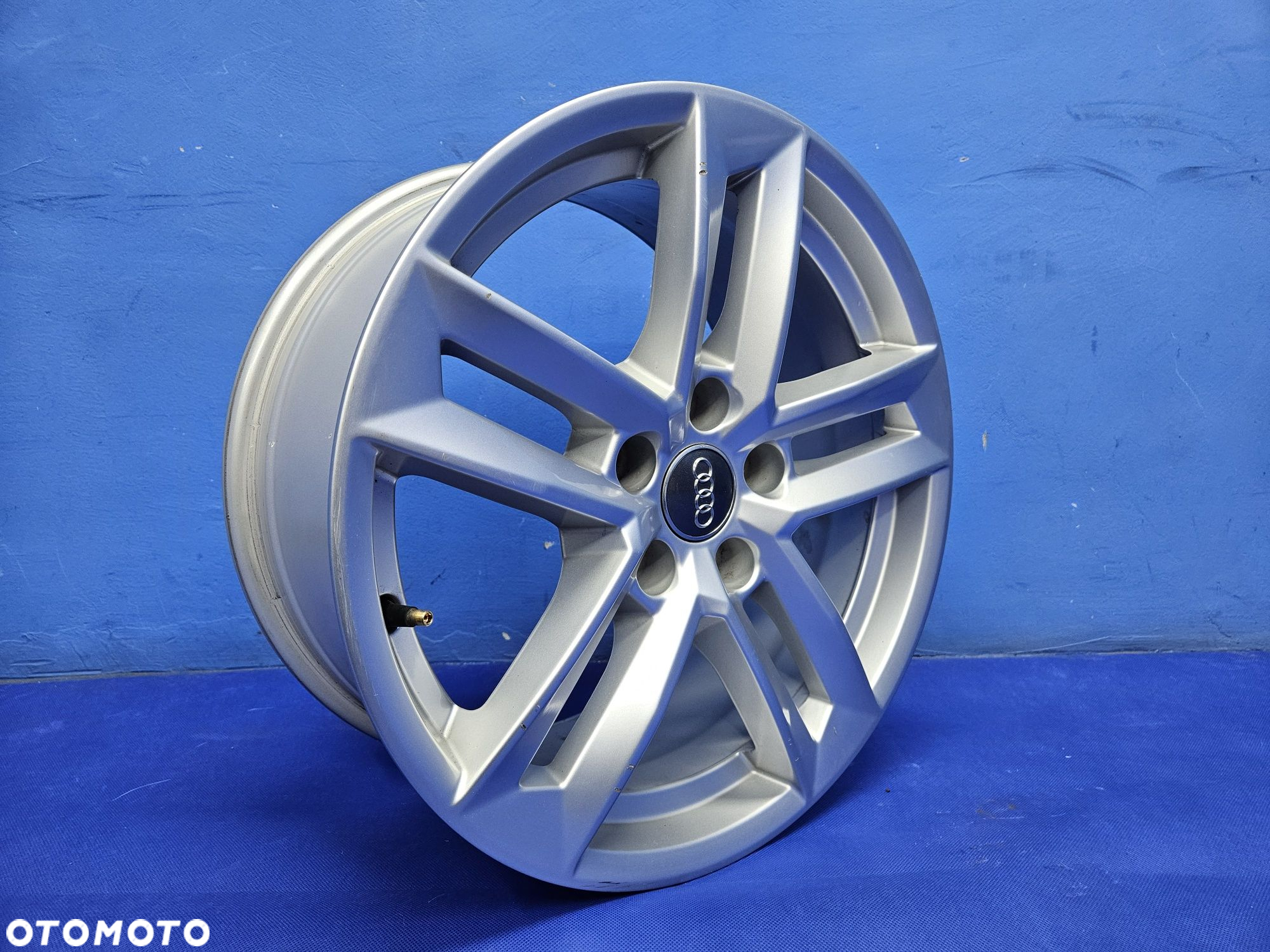 FELGA aluminiowa AUDI A4 B9 17" 7.5" 5x112 ET38 oryginał - 3