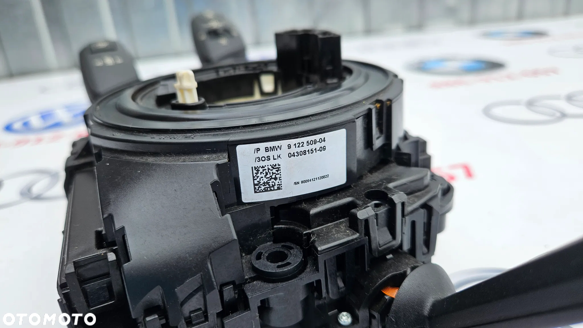 BMW X6 E71 LIFT LCI Manetki Przełącznik Zespolony Taśma Kaseta sprzęgacza obrotowego Pająk 9122509 9169072 - 8