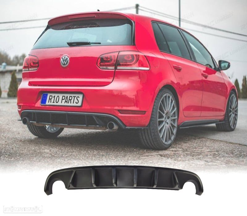 DIFUSOR VOLKSWAGEN VW GOLF 6 08-12 LOOK GTI - 1