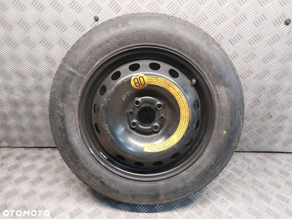 KOŁO DOJAZDOWE DOJAZDÓWKA 125/90R15 LANCIA LYBRA 4X98 - 1