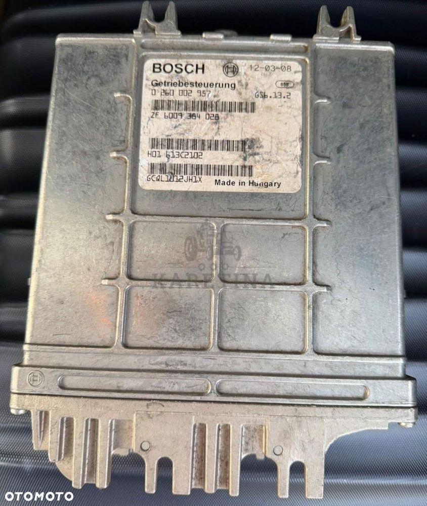 Bosch Deutz-Fahr Same Lamborghini Moduł Sterownik Komputer ECU 0260002957 ZF 6009384028 6009084043