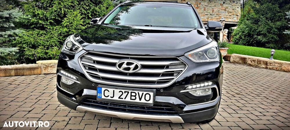 Hyundai Santa Fe blue 2.0 CRDI 4WD Style - 9