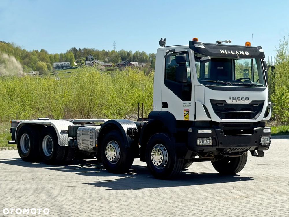 Iveco TRAKKER 450 * RAMA DO ZABUDOWY * STAN BDB / 8x4 - 1