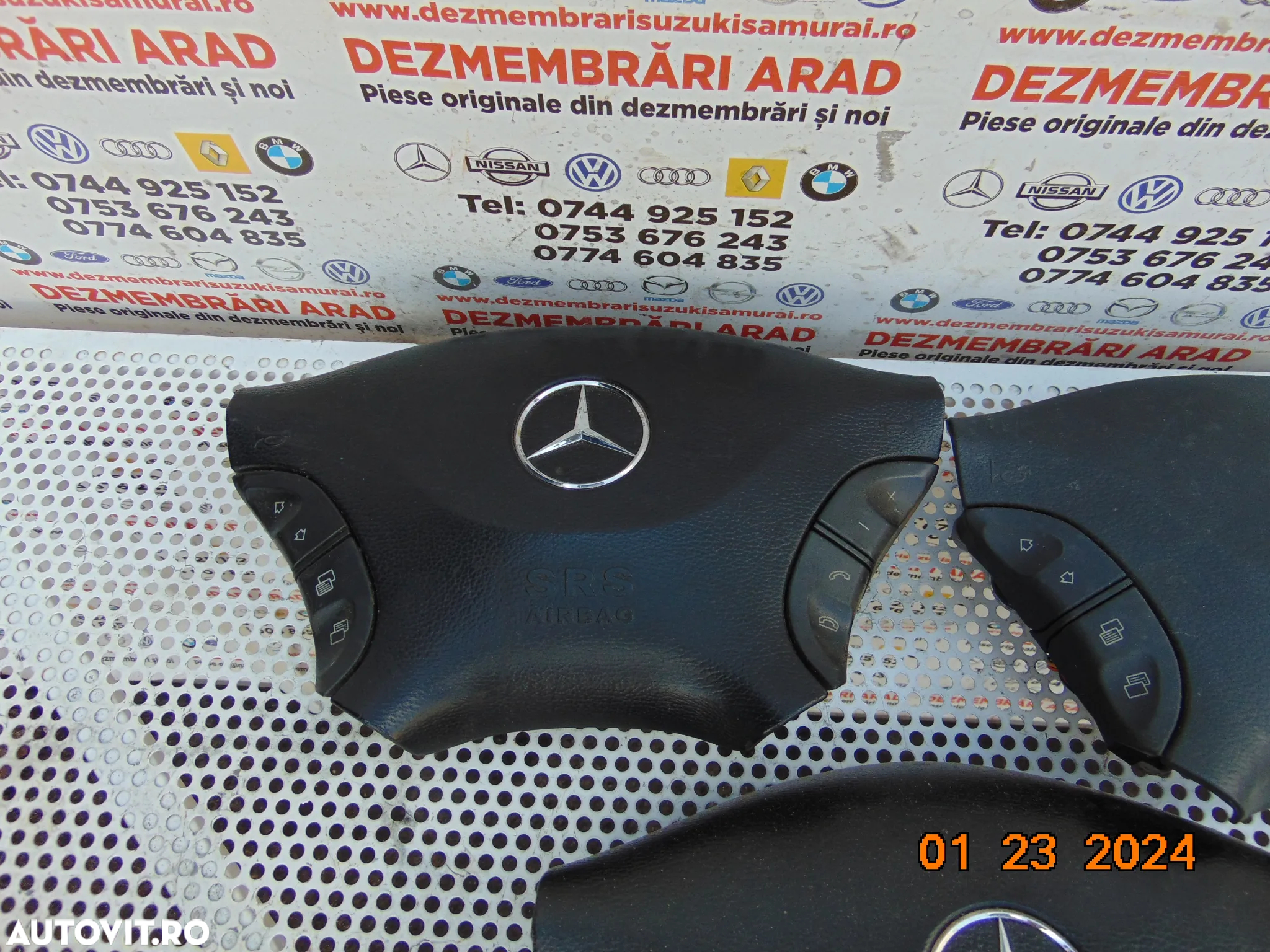 Airbag Volan mercedes Sprinter w906 2006-2013 airbag cu comenzi butoane airbag sofer sprinter w906 - 3