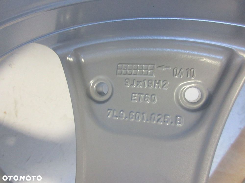 vw touareg felga aluminiowa 19 et 60 7l9601025b - 3