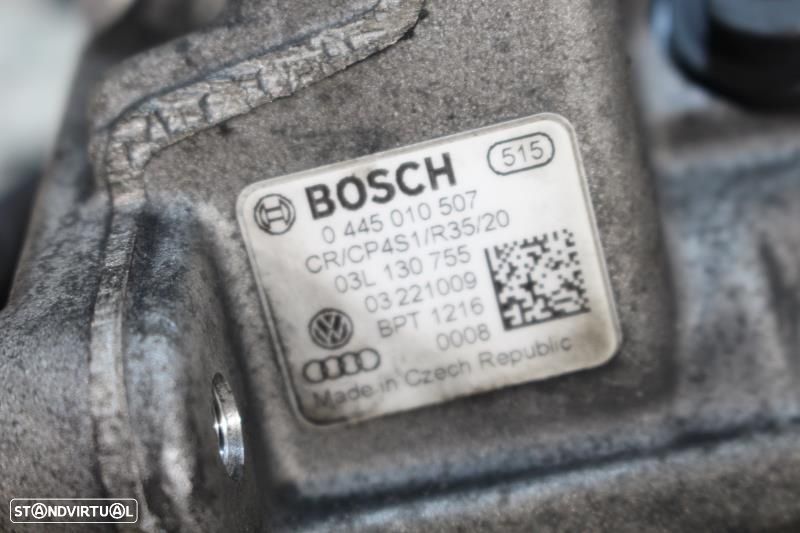 Bomba De Injeção / Alta Pressão Audi A3 (8P1)  03L130755 / 0445010507 - 3