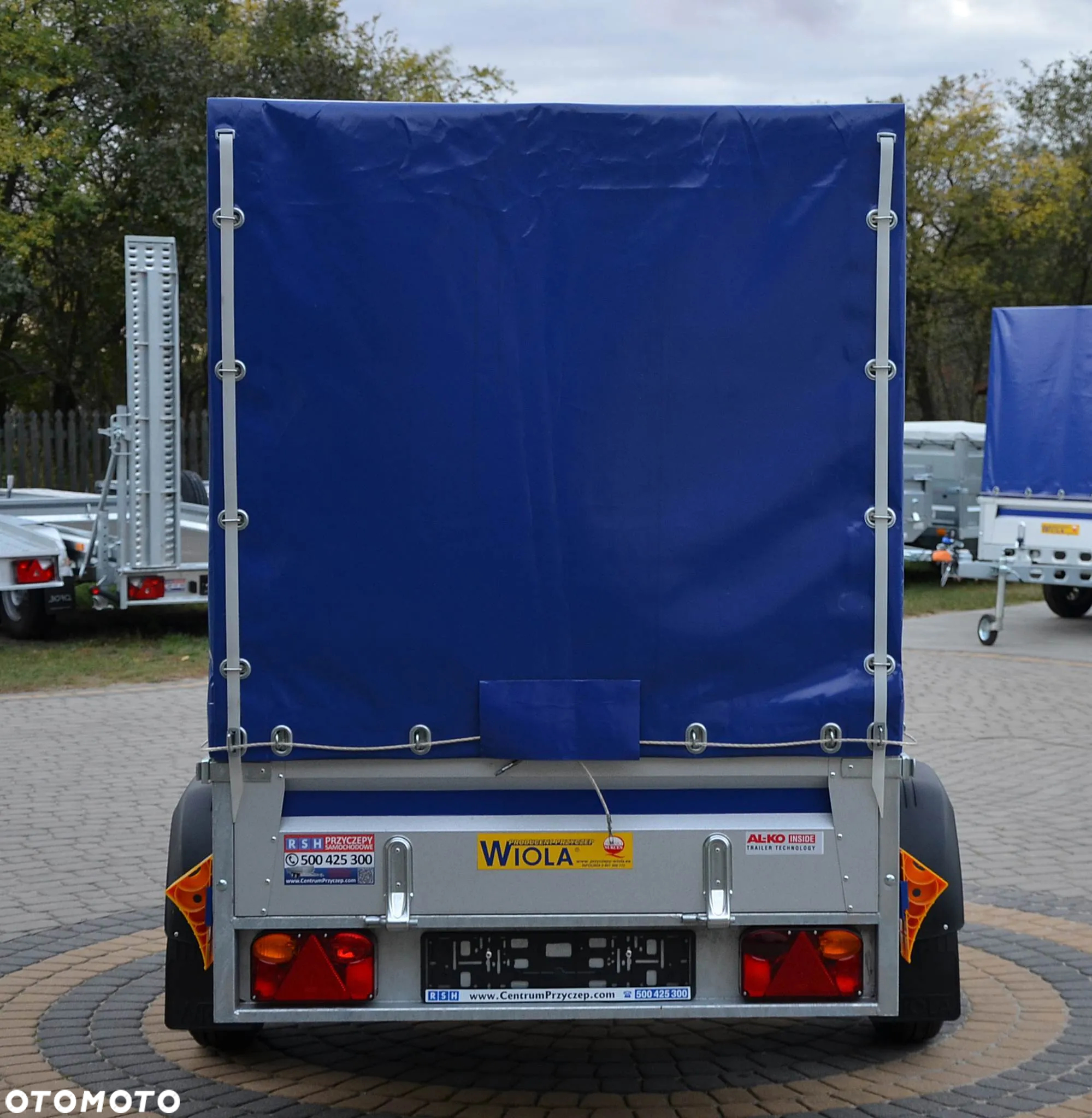 Wiola PRZYCZEPKA SAMOCHODOWA  KRAKUS 2,42X1,22M, DMC:750KG - 15