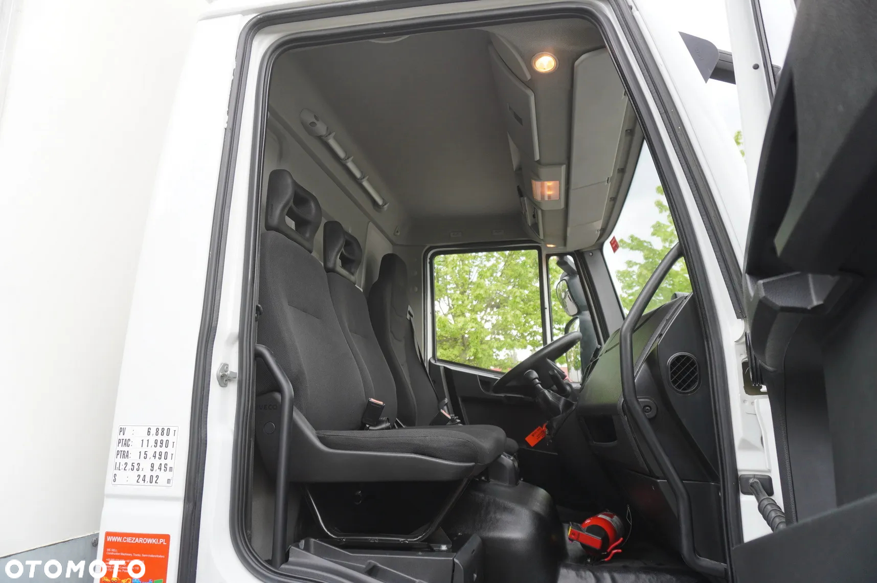 Iveco urocargo 12.210 / Kontener 18 EPAL / 130 tys. km! / Winda Dhollandia 1500 kg - 23