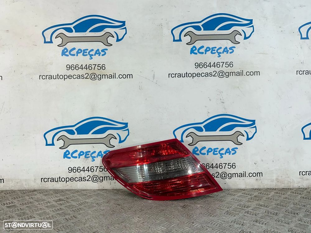 .Farolins Tras Traseiros Esquerdo Direito Originais Mercedes Benz Classe C W204 Sedan 2048203064R 2048202964L 2006 - 2014 - 10
