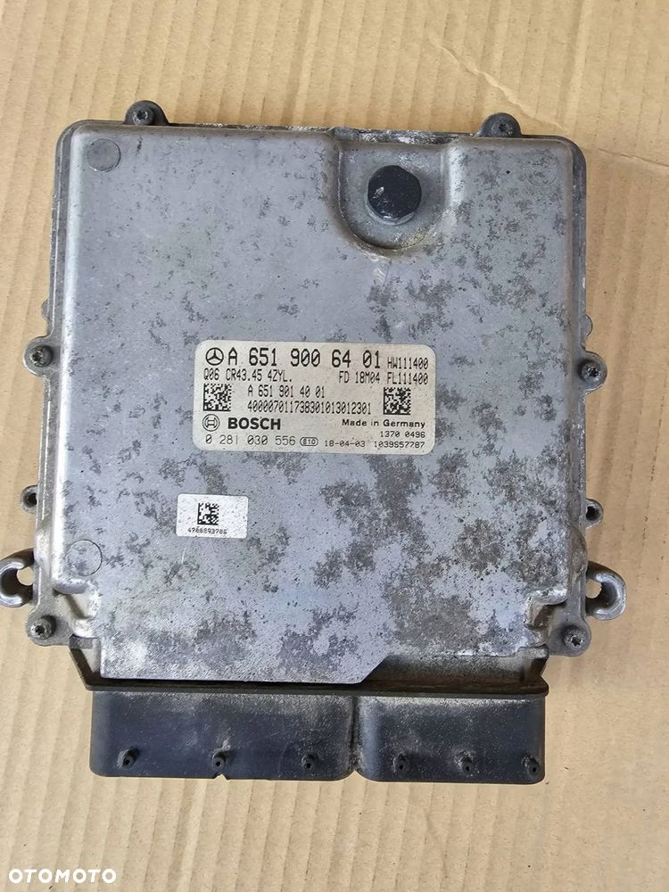 sterownik silnika ecu a6519006401 mercedes glc x253 c253 - 1