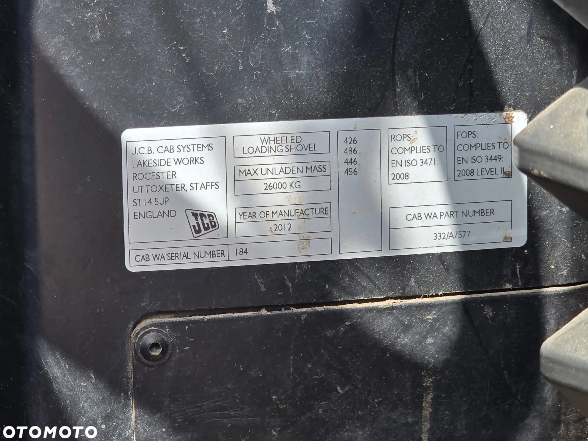 JCB Ładowarka kołowa JCB 456E HT - 7