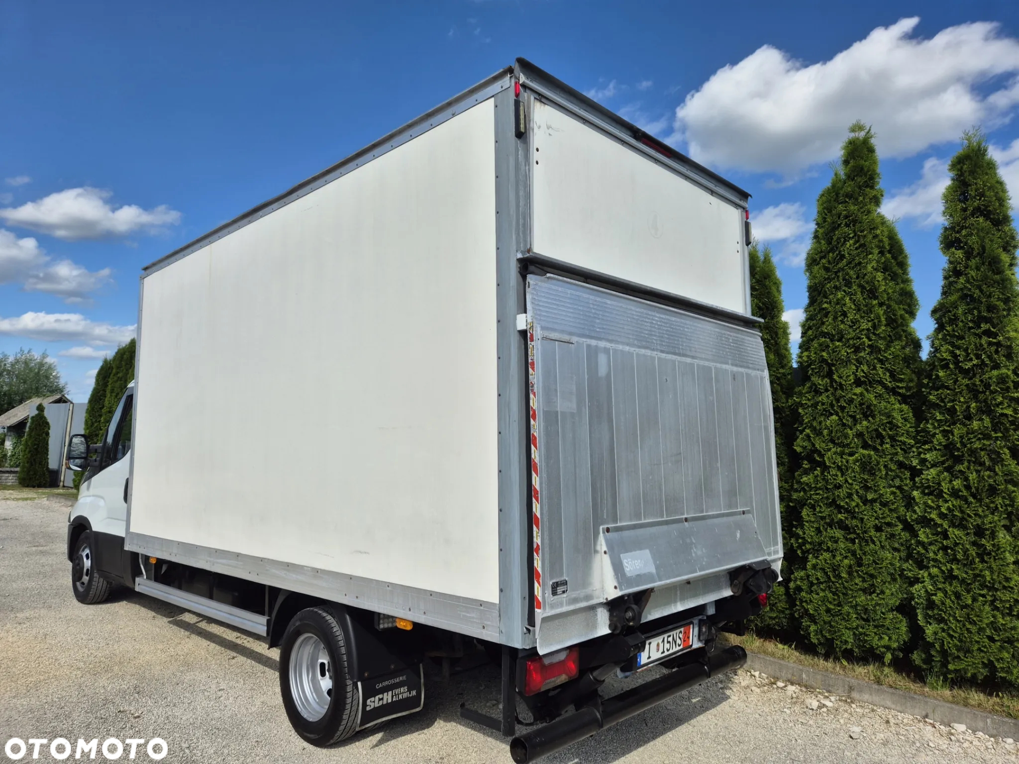Kontener 8 palet Iveco 2016 winda 750kg, regulowana podramówka, Master, Duacto, Inne ,stan bdb - 2