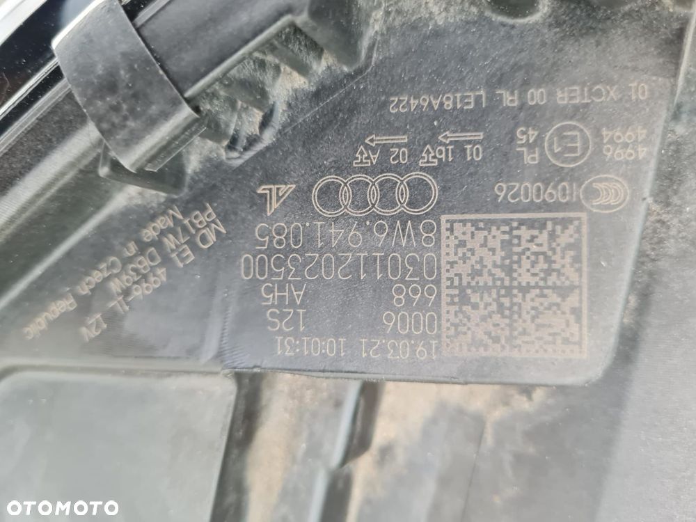 AUDI A5 S5 8W6 F5 B9 LIFT Kompletne Lampy przód Full Led Laser 8W6941085 8W6941086 - 15
