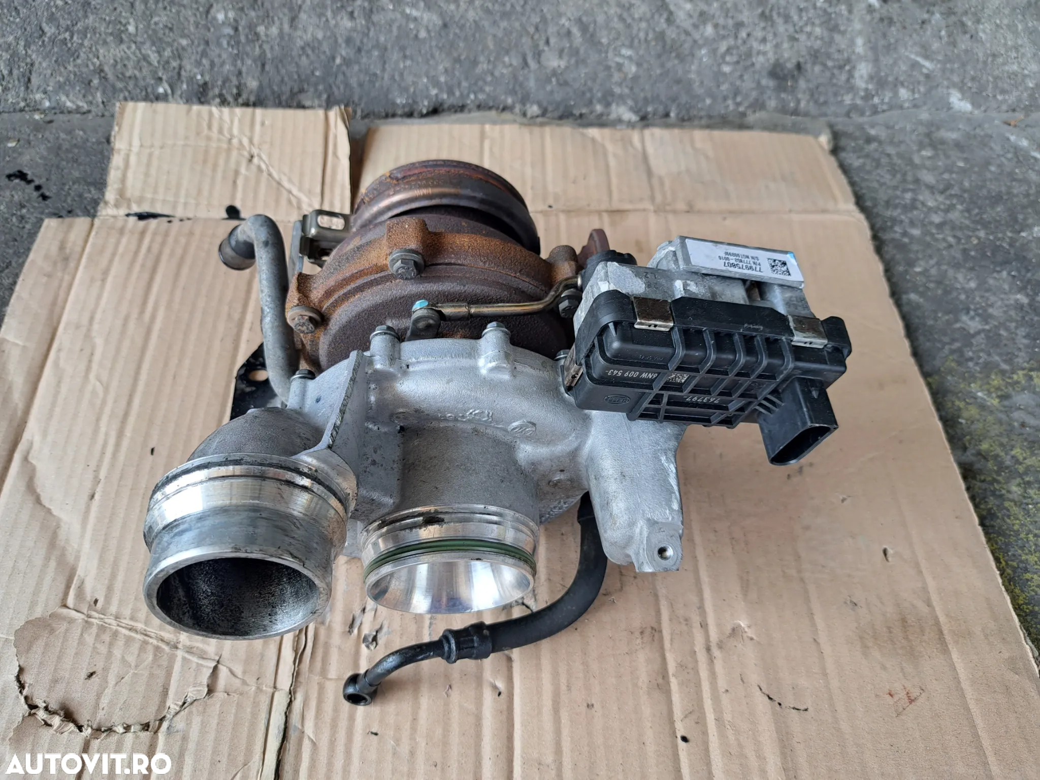 Turbo turbina turbosuflanta Garrett originala BMW E90 LCI E91 LCI E92+LCI E93+LCI F07 F10 F11 F01 F02 E70 LCI E71 - 2