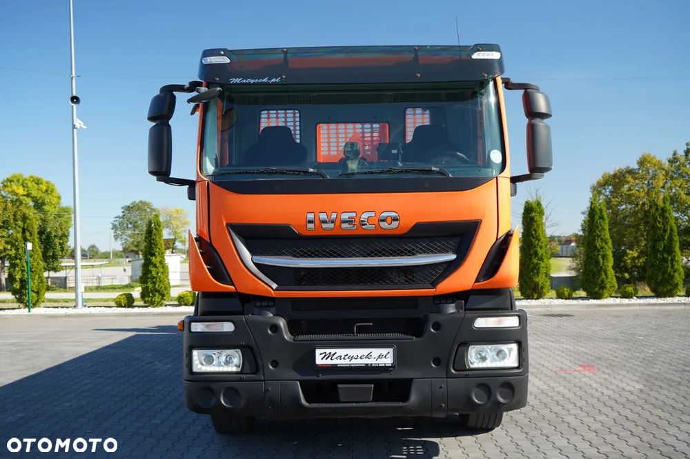 Iveco STRALIS 420 / 6X2 / SKRZYNIOWY 6,5m + HDS FASSI. F185 MAX UDŹWIG 5750KG / STEROWANIE RADIOWE / ROTATOR / OPONY 100% / - 14