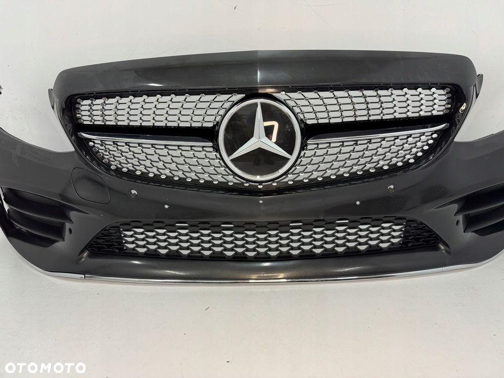 ZDERZAK PRZEDNI MERCEDES C KLASA W205 LIFT AMG - 4