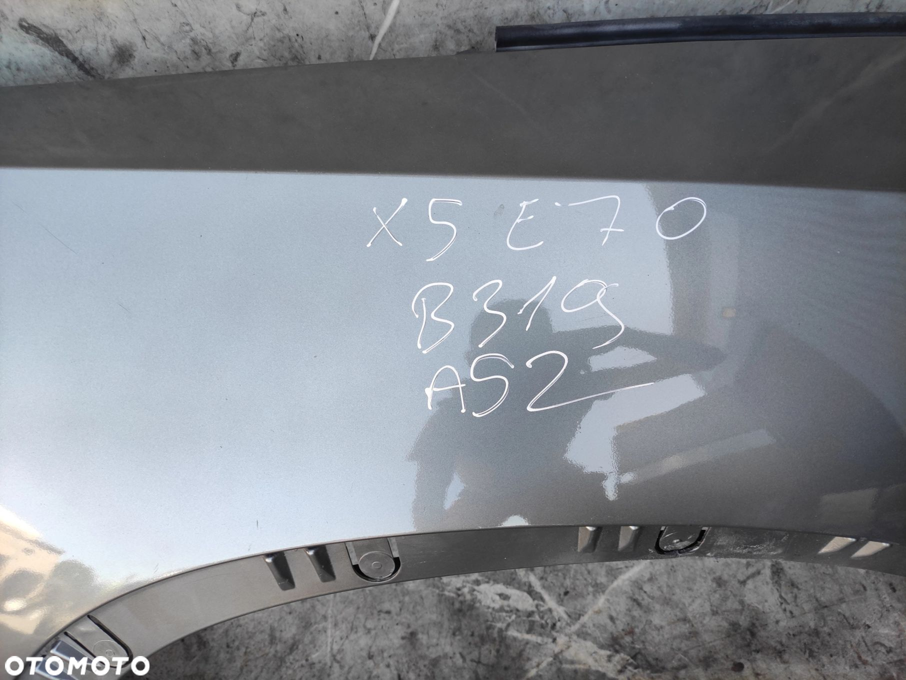 BŁOTNIK PRAWY PRZÓD PRZEDNI BMW X5 E70 A52 SPACEGRAU - 6