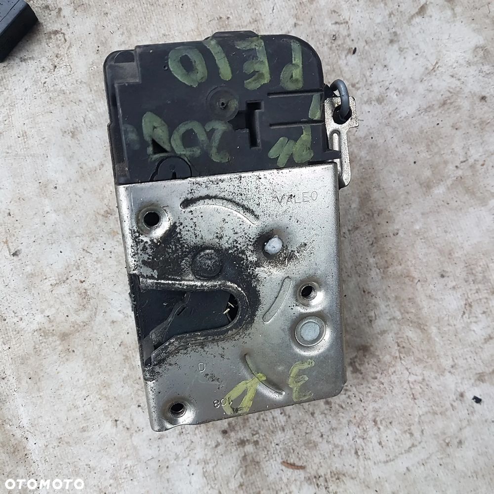 podnośnik zamek mechanizm silniczek linka podnoszenia szyby peugeot 206 + plus - 8