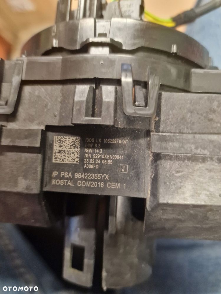 3/ przełącznik zespolony taśma manetka opel corsa f 98422355yx - 3