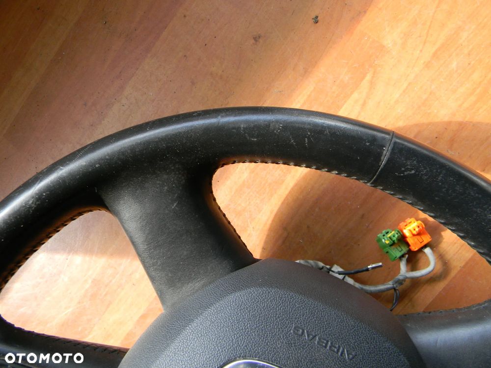 kierownica skórzana skóra AUDI A3 8P A4 B6 B7 A6 C6 multifunkcja airbag - 8