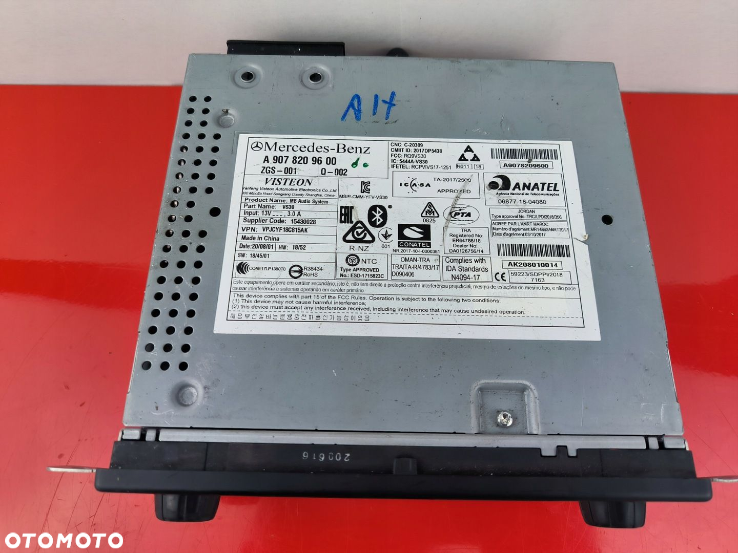 Mercedes-Benz SPRINTER W907 907 Radio A9078209600 - 5