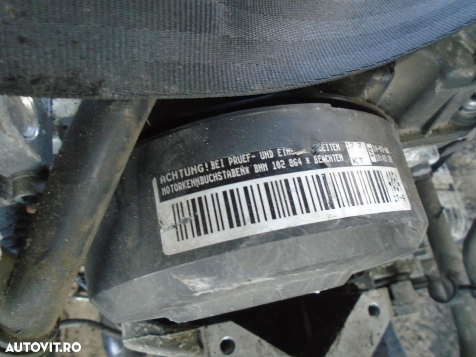 Motor Volkswagen Polo 1.4 TDI BNM din 2006 fara anexe - 2