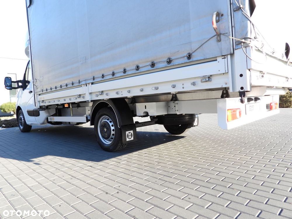 Renault MASTER PLANDEKA 10 PALET WEBASTO TEMPOMAT LEDY PNEUMATYKA KLIMATYZACJA  165KM - 16