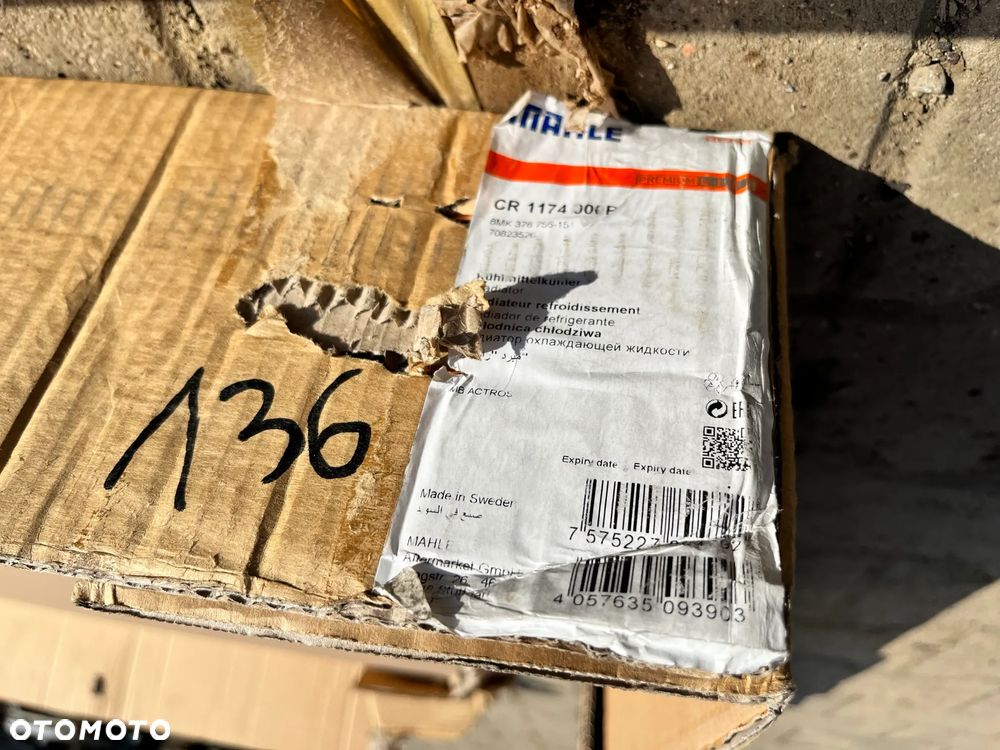 MAHLE ORIGINAL Chłodnica, Mercedes Actros, PREMIUM LINE - 7