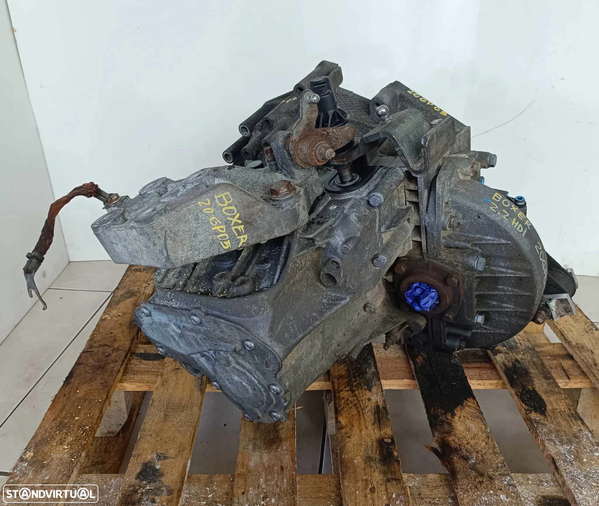 Peugeot Boxer  caixa 6 velocidades - Fiat Ducato - Citroen Jumper 2.2 hdi 20GP05  4hu 120cv - 2
