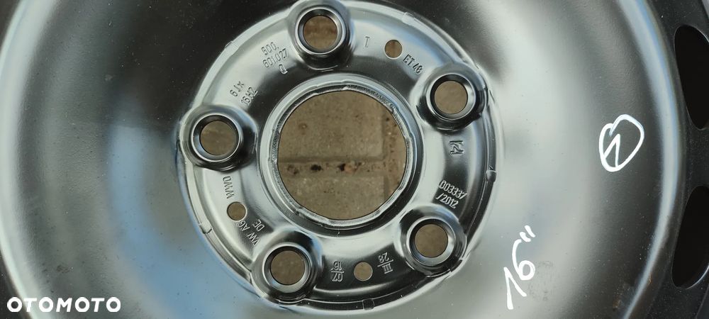 FELGI 5x112 5Q0601027Q 6Jx16 CALI ET48 GOLF VII OCTAVIA III LEON AUDI A38V KOMPLET 4 SZTUKI - 3