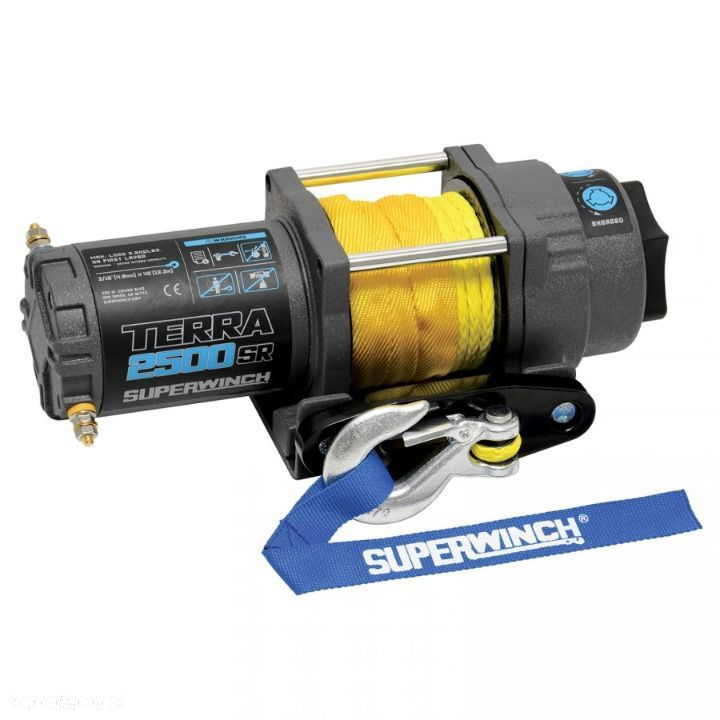 Wyciągarka Elektryczna Superwinch Nowa Terra 2500 Z Liną Syntetyczną - 2