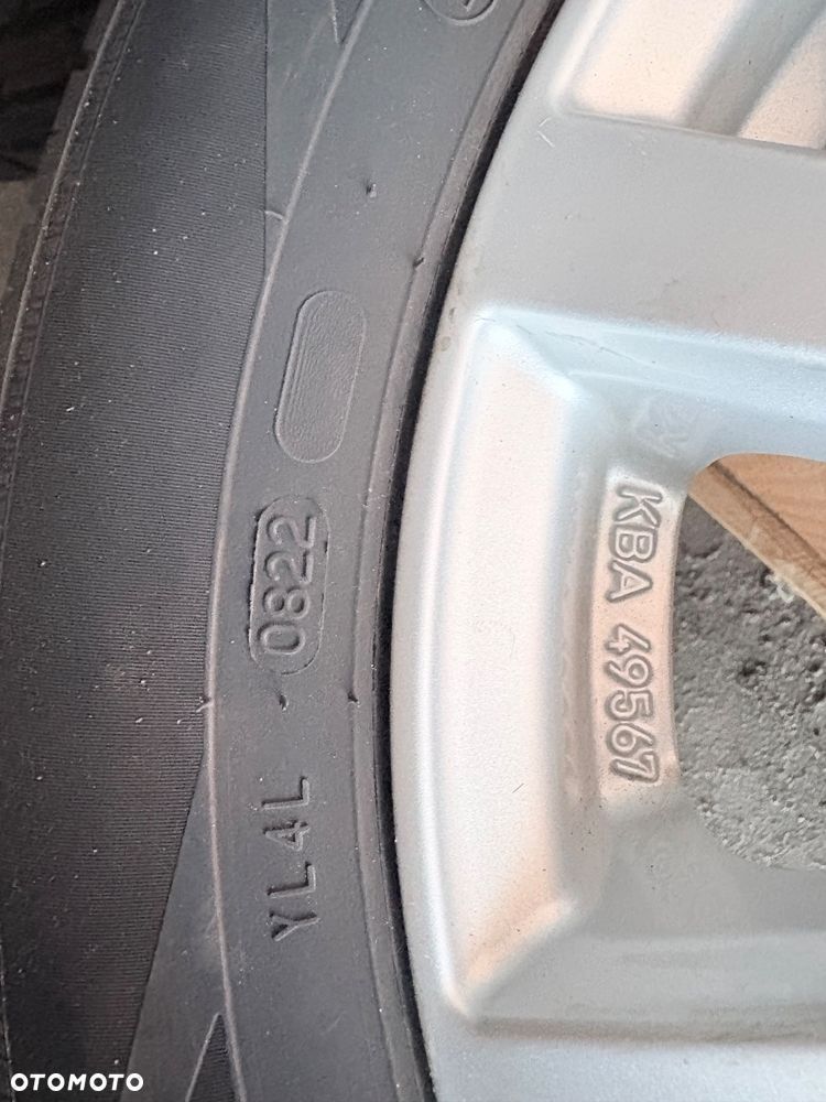 Komplet kół z felgami aluminiowymi i oponami letnimi R15 - stan BARDZO DOBRY !!! - 8