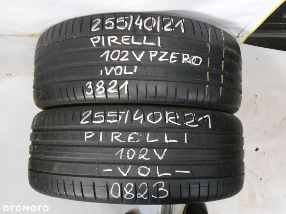 OPONY  255/40R21 PIRELLI P ZERO VOL DOT 0823 /  3821 7.1MM - 1