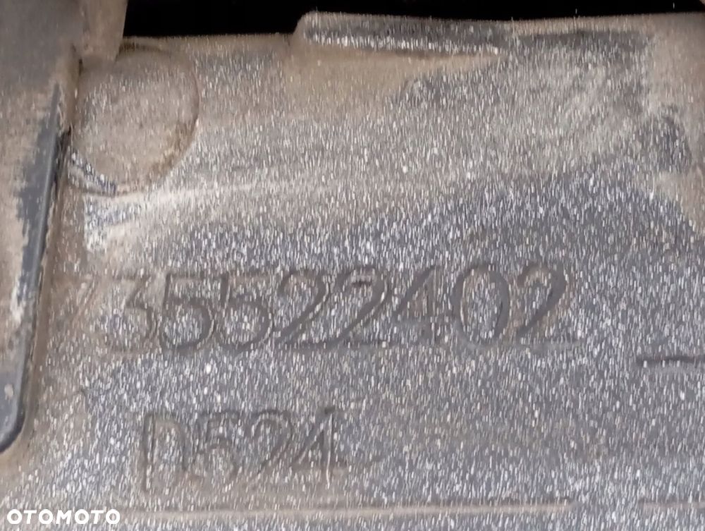 fiat 500l zderzak przód przedni lampy grill atrapa kratka halogen komplet - 8