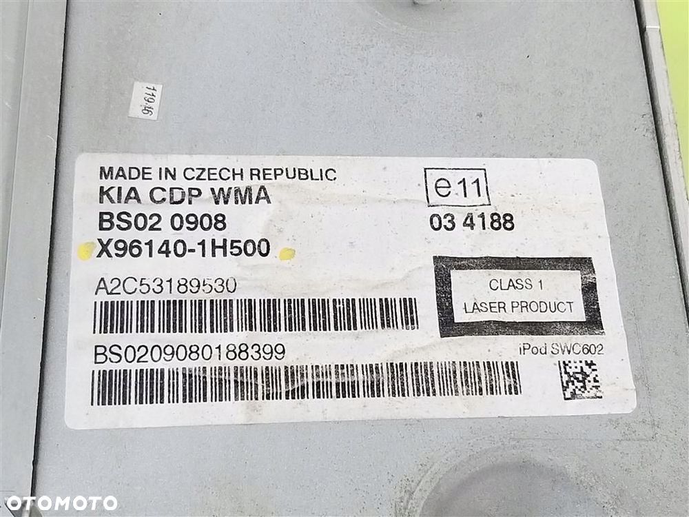 Radio Kia Ceed I 2006-2012 X961401H500 ORYGINAŁ - 6