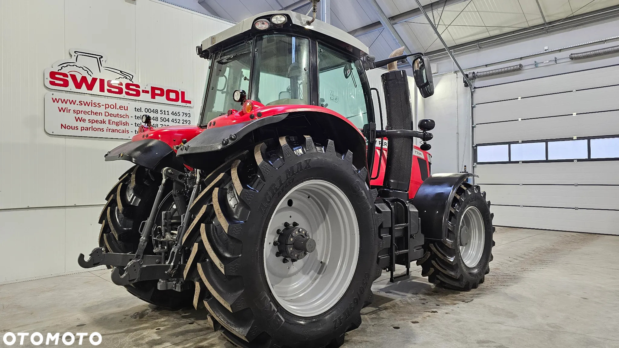 Massey Ferguson 7724 Dyna 6 Transport Jak 7722 dyna 6 724 Profi  Valtra T  824 Vario  Arion 810 john 7730 - 9