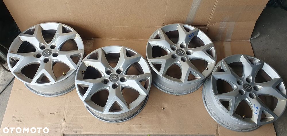 Alufelgi felgi aluminiowe Citroen C5 III 5x108 R17 7j 9662302680 9682699780 - 1