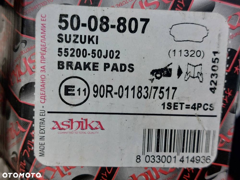 ŁAPA PODUSZKA SILNIKA PRZÓD KLOCKI GRAND VITARA I 2.0 TD ASHIKA 55200-50J02 - 4