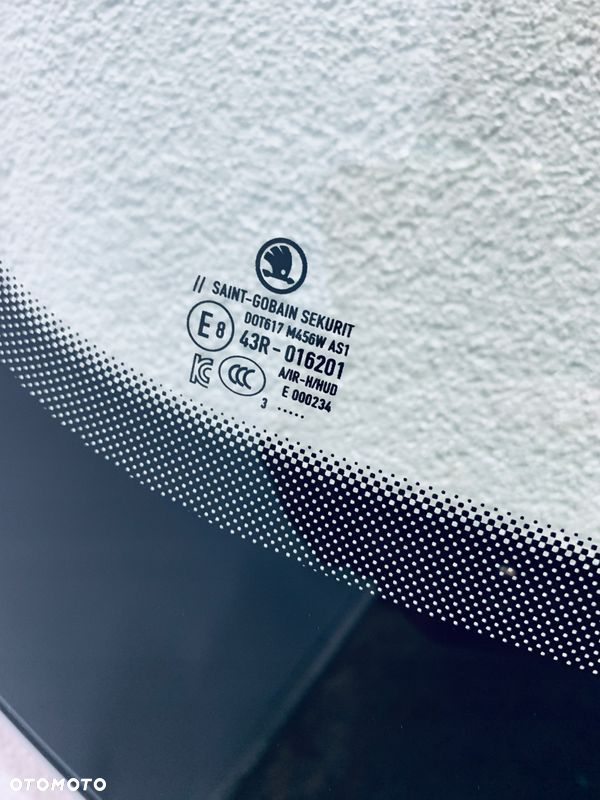 Szyba przednia SKODA ENYAQ IV 2020- SOLAR+KAMERA+SENSOR + HUD+GRZANIE+OE - 3