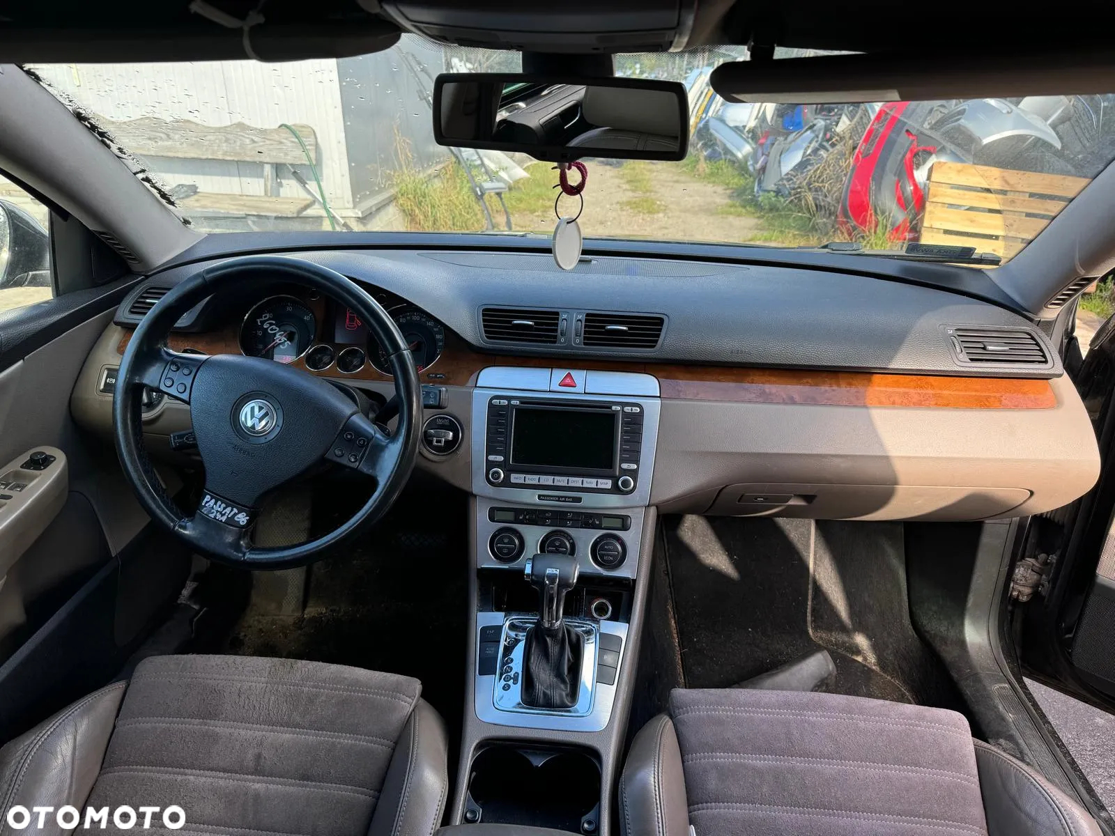 VW PASSAT B6 PULPIT DESKA ROZDZIELCZA KONSOLA - 9