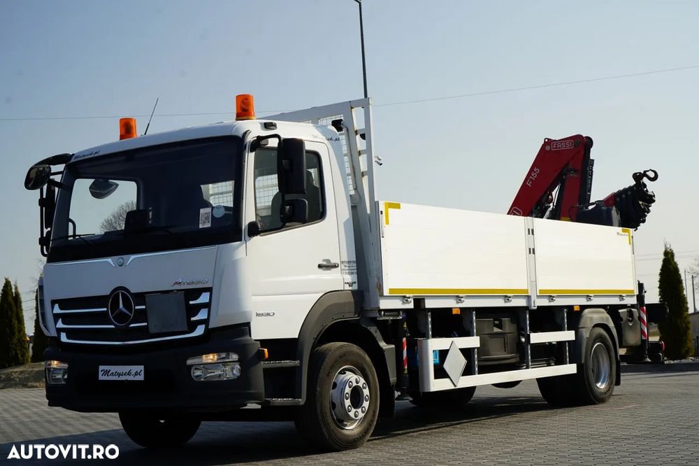 Mercedes-Benz ATEGO / 16 30 / E6 / CUTIE DE VITEZE + HDS FASSI F 155 / ADR / RADIO CONTROL - 9