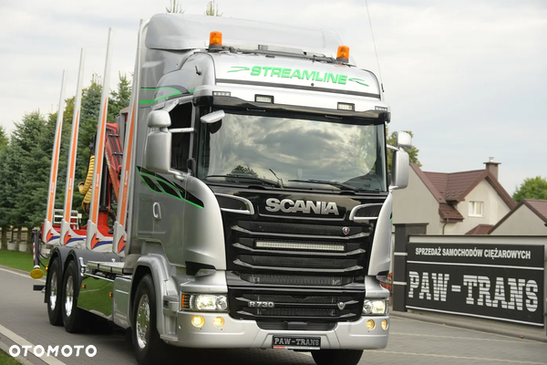 Scania R730 V8 /// * 2015 * /// DO DREWNA /// ALUSY /// JAK NOWA